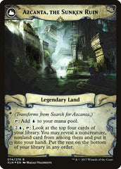Search for Azcanta // Azcanta, the Sunken Ruin [Ixalan Prerelease Promos] MTG Single Magic: The Gathering | Red Claw Gaming