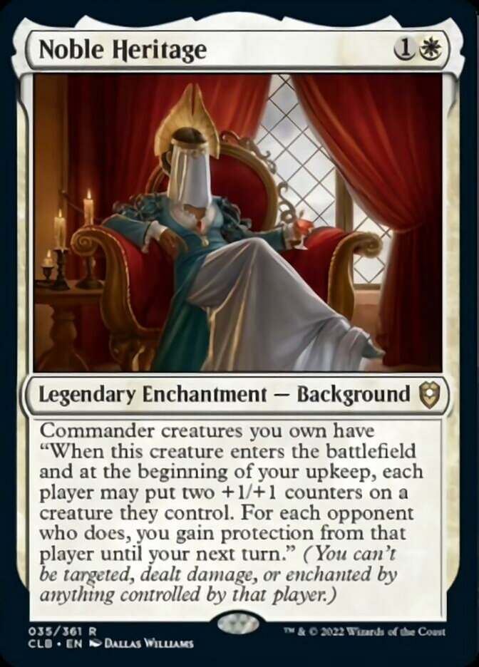 Noble Heritage [Commander Legends: Battle for Baldur's Gate] MTG Single Magic: The Gathering | Red Claw Gaming