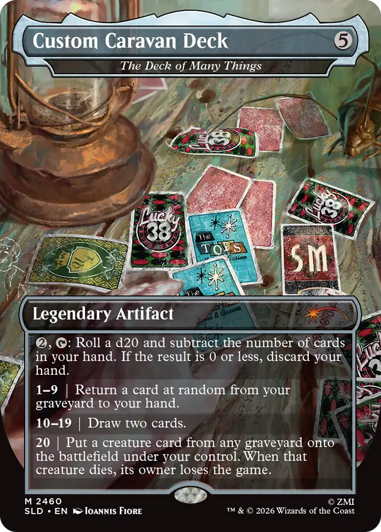 Custom Caravan Deck - The Deck of Many Things [Secret Lair Drop Series] MTG Single Magic: The Gathering | Red Claw Gaming