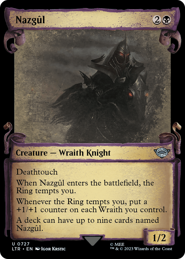 Nazgul (0727) [The Lord of the Rings: Tales of Middle-Earth Showcase Scrolls] MTG Single Magic: The Gathering | Red Claw Gaming