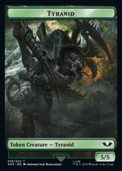 Tyranid (017) // Tyranid (018) Double-Sided Token (Surge Foil) [Warhammer 40,000 Tokens] MTG Single Magic: The Gathering | Red Claw Gaming