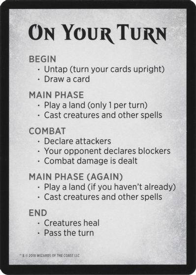 Rules Card [War of the Spark Tokens] MTG Single Magic: The Gathering | Red Claw Gaming