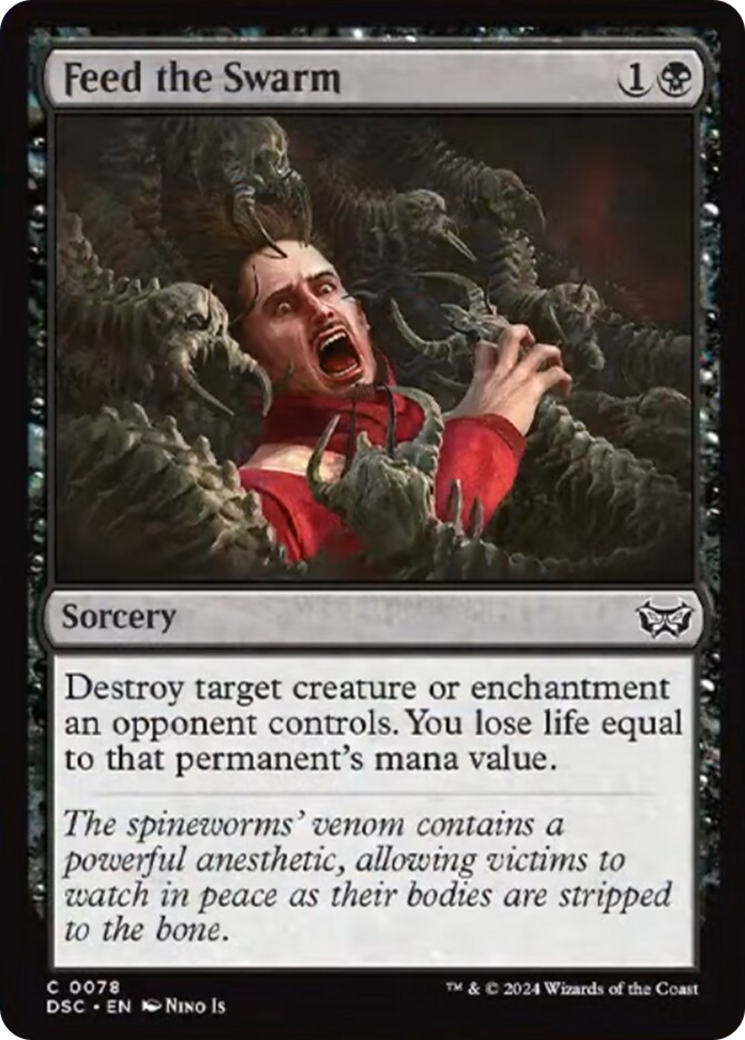 Feed the Swarm [Duskmourn: House of Horror Commander] MTG Single Magic: The Gathering | Red Claw Gaming