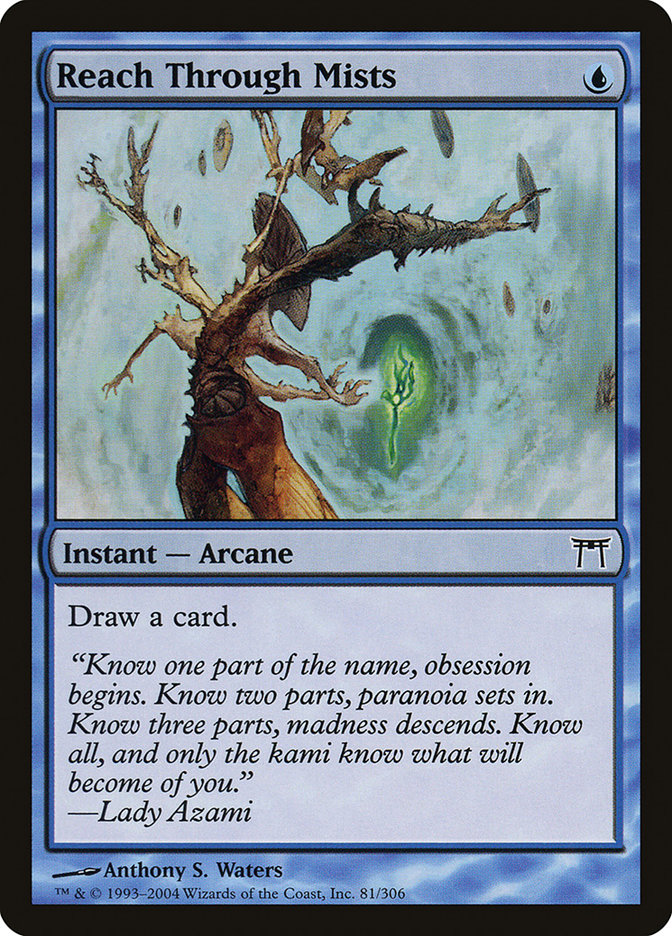 Reach Through Mists [Champions of Kamigawa] MTG Single Magic: The Gathering | Red Claw Gaming
