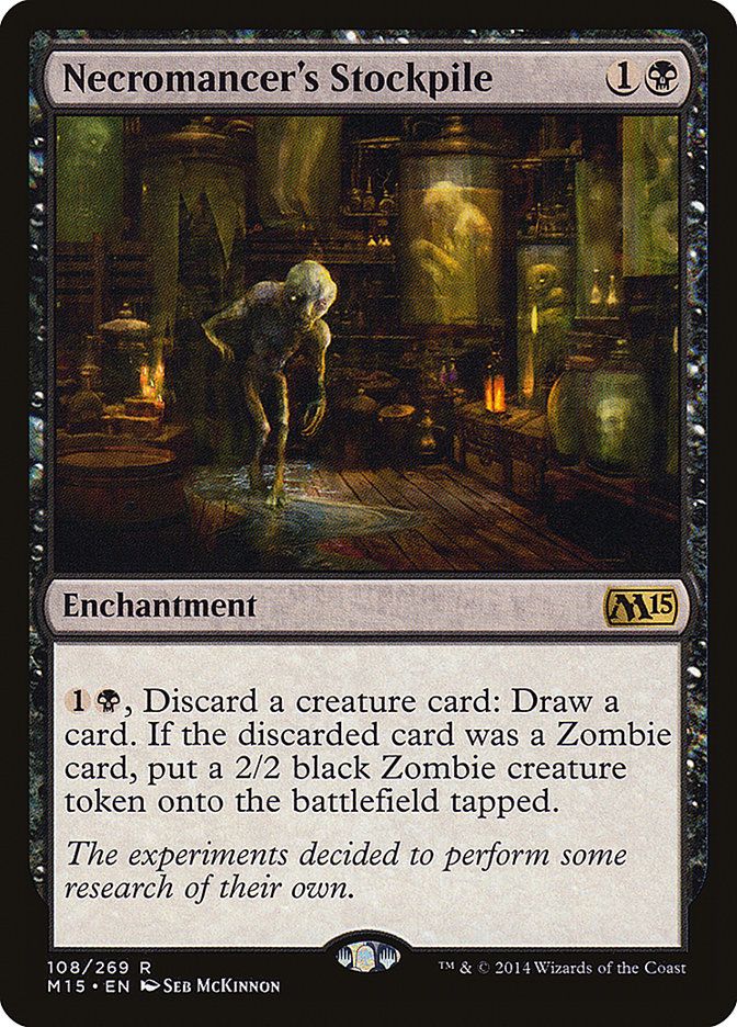 Necromancer's Stockpile [Magic 2015] MTG Single Magic: The Gathering | Red Claw Gaming