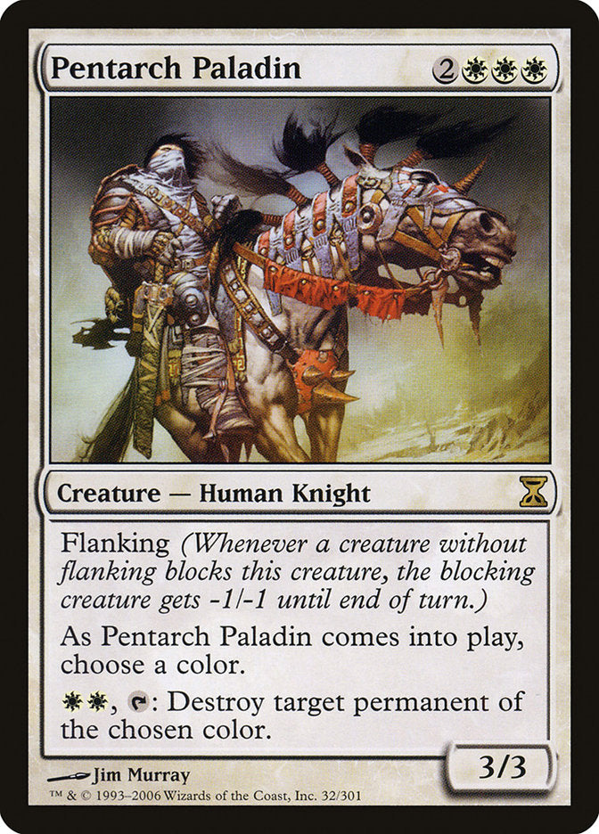 Pentarch Paladin [Time Spiral] MTG Single Magic: The Gathering | Red Claw Gaming