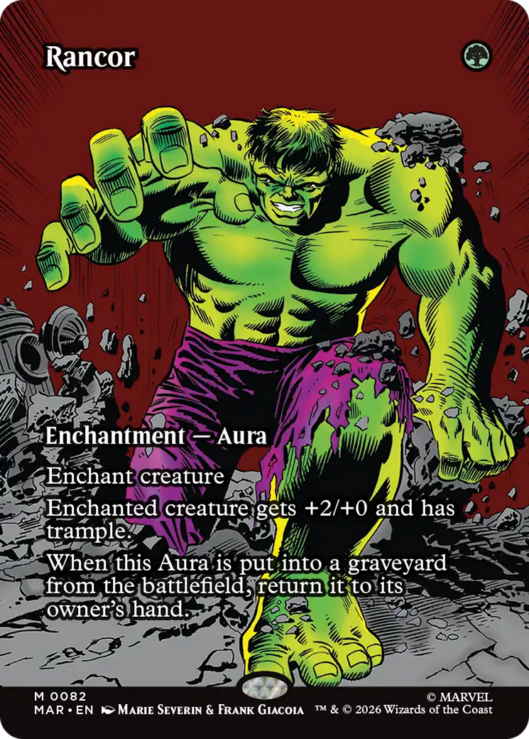 Rancor (Borderless) [Marvel Universe: Eternal-Legal] | Red Claw Gaming