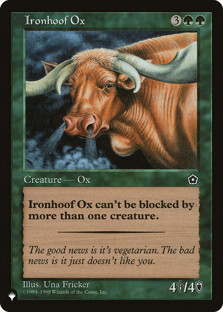 Ironhoof Ox [The List] MTG Single Magic: The Gathering | Red Claw Gaming