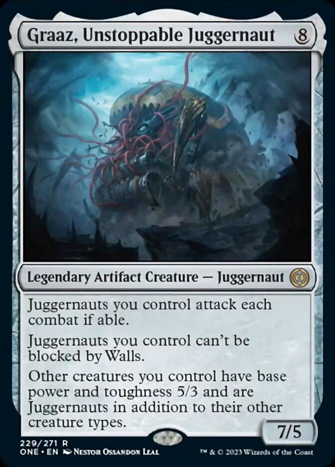Graaz, Unstoppable Juggernaut [Phyrexia: All Will Be One] MTG Single Magic: The Gathering | Red Claw Gaming