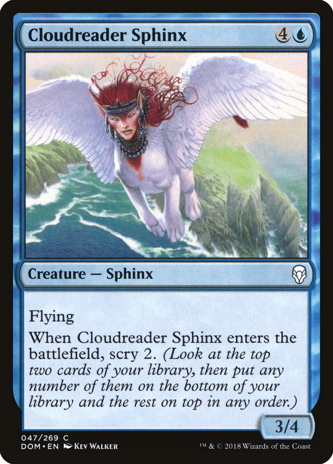 Cloudreader Sphinx [Dominaria] MTG Single Magic: The Gathering | Red Claw Gaming