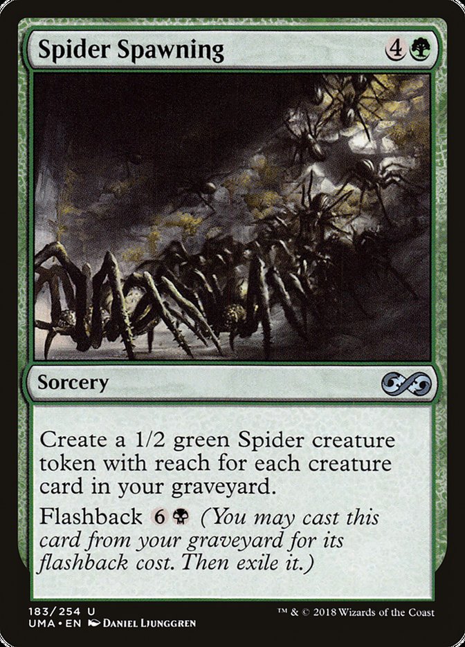 Spider Spawning [Ultimate Masters] MTG Single Magic: The Gathering | Red Claw Gaming