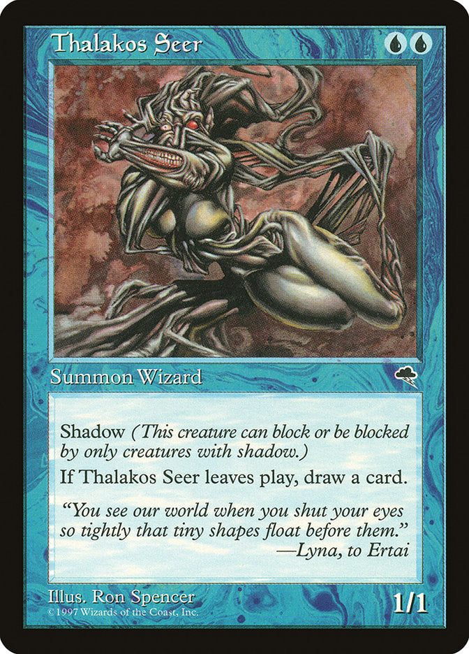 Thalakos Seer [Tempest] MTG Single Magic: The Gathering | Red Claw Gaming