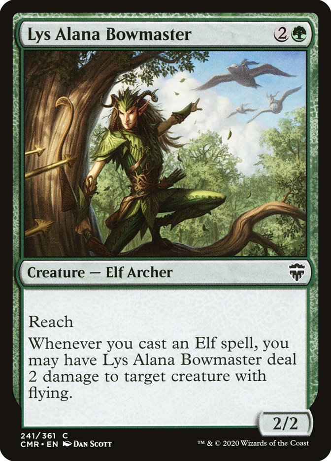 Lys Alana Bowmaster [Commander Legends] MTG Single Magic: The Gathering | Red Claw Gaming