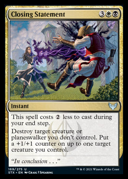 Closing Statement [Strixhaven: School of Mages] MTG Single Magic: The Gathering | Red Claw Gaming