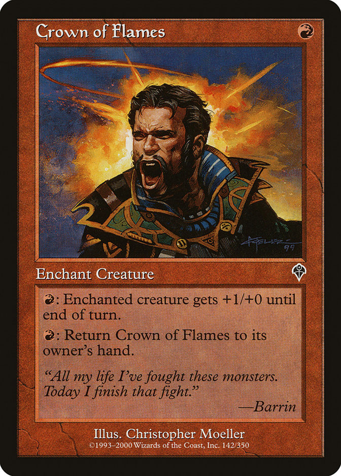 Crown of Flames [Invasion] MTG Single Magic: The Gathering | Red Claw Gaming