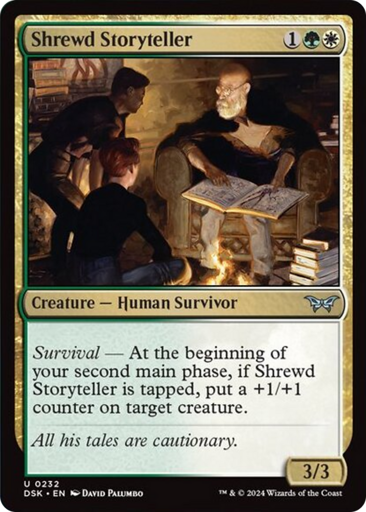 Shrewd Storyteller [Duskmourn: House of Horror] MTG Single Magic: The Gathering | Red Claw Gaming