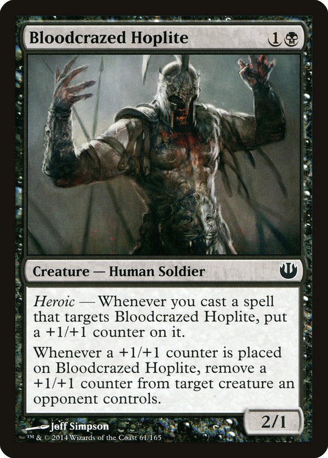Bloodcrazed Hoplite [Journey into Nyx] MTG Single Magic: The Gathering | Red Claw Gaming