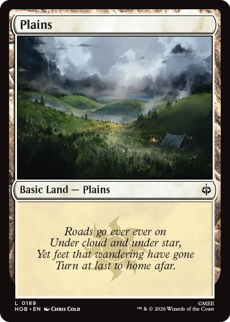 Plains (0189) [The Hobbit] | Red Claw Gaming