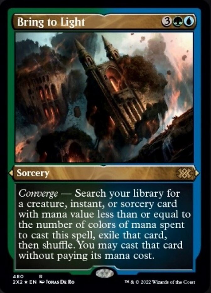 Bring to Light (Foil Etched) [Double Masters 2022] MTG Single Magic: The Gathering    | Red Claw Gaming