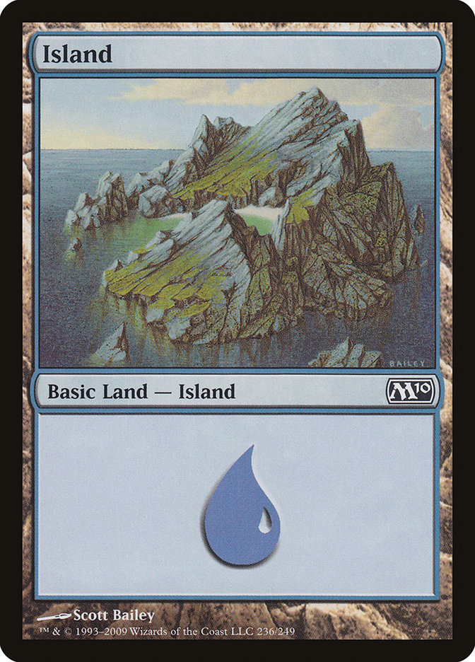 Island (236) [Magic 2010] MTG Single Magic: The Gathering | Red Claw Gaming