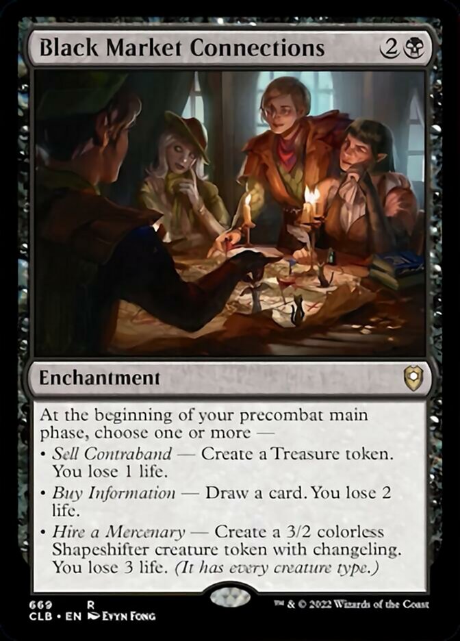 Black Market Connections [Commander Legends: Battle for Baldur's Gate] MTG Single Magic: The Gathering | Red Claw Gaming