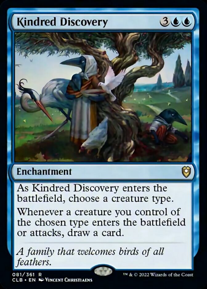Kindred Discovery [Commander Legends: Battle for Baldur's Gate] MTG Single Magic: The Gathering | Red Claw Gaming