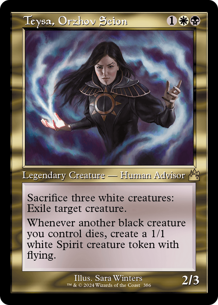 Teysa, Orzhov Scion (Retro Frame) [Ravnica Remastered] MTG Single Magic: The Gathering | Red Claw Gaming