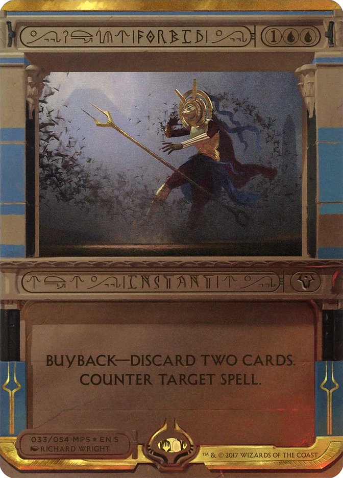 Forbid (Invocation) [Amonkhet Invocations] MTG Single Magic: The Gathering | Red Claw Gaming