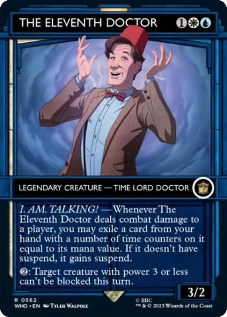 The Eleventh Doctor (Showcase) [Doctor Who] MTG Single Magic: The Gathering    | Red Claw Gaming