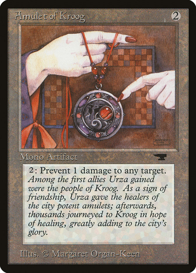 Amulet of Kroog [Antiquities] MTG Single Magic: The Gathering | Red Claw Gaming