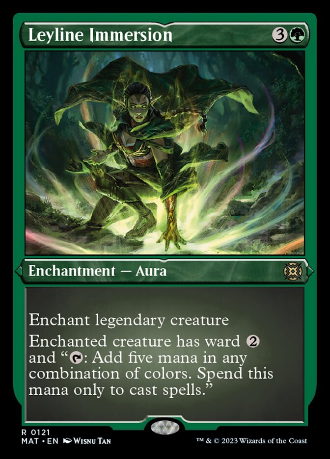 Leyline Immersion (Foil Etched) [March of the Machine: The Aftermath] MTG Single Magic: The Gathering | Red Claw Gaming