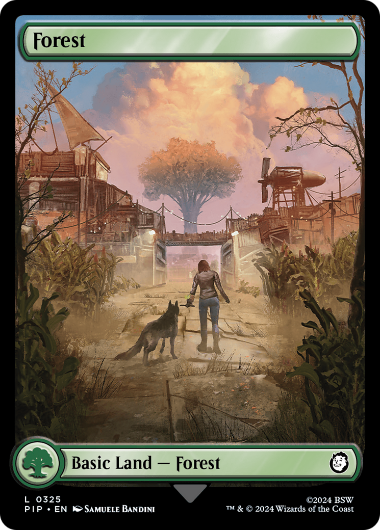 Forest (0325) [Fallout] MTG Single Magic: The Gathering | Red Claw Gaming