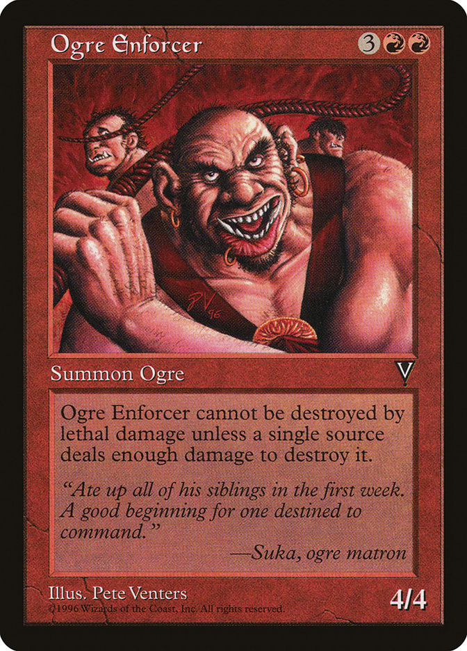 Ogre Enforcer [Visions] MTG Single Magic: The Gathering | Red Claw Gaming