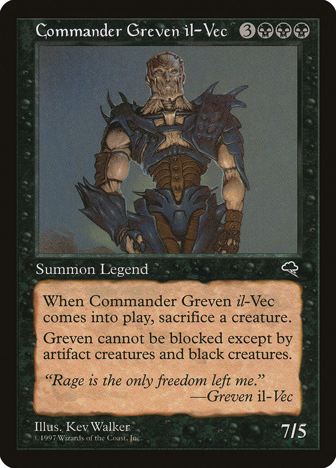 Commander Greven il-Vec [Tempest] MTG Single Magic: The Gathering | Red Claw Gaming