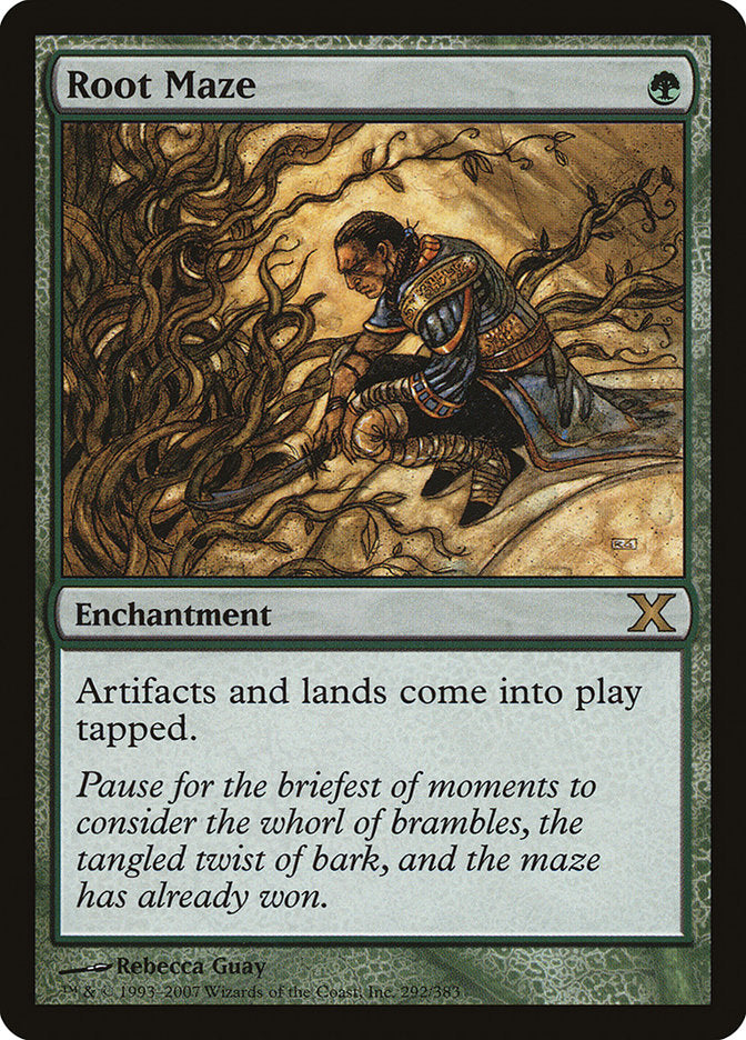 Root Maze [Tenth Edition] MTG Single Magic: The Gathering | Red Claw Gaming
