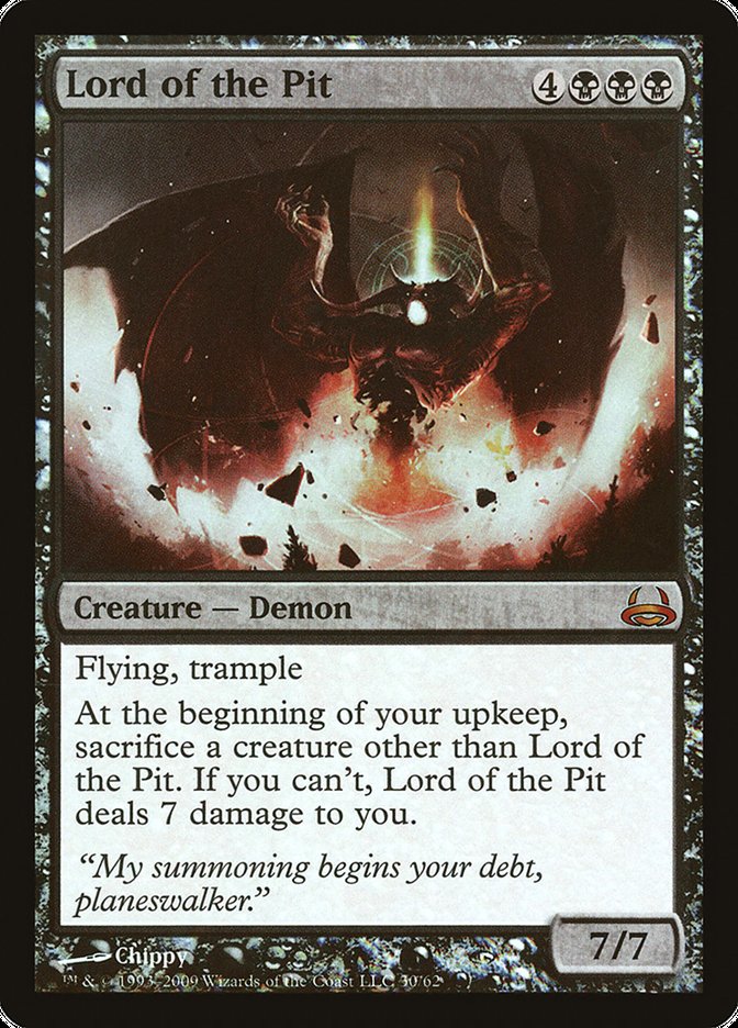 Lord of the Pit [Duel Decks: Divine vs. Demonic] MTG Single Magic: The Gathering | Red Claw Gaming