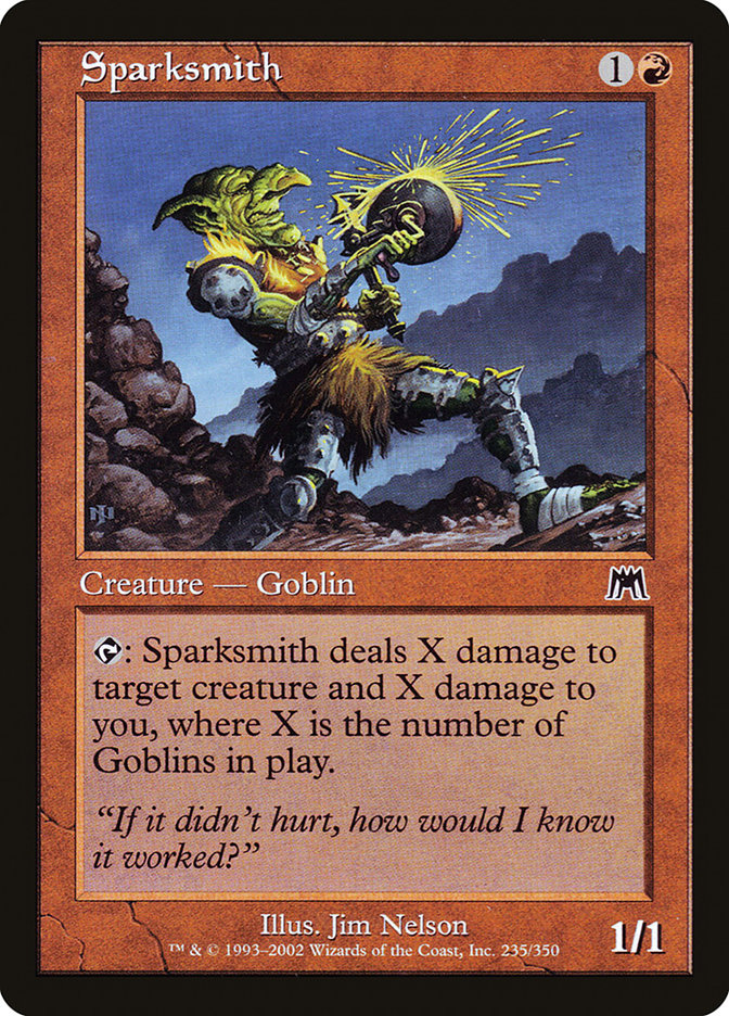 Sparksmith [Onslaught] MTG Single Magic: The Gathering | Red Claw Gaming