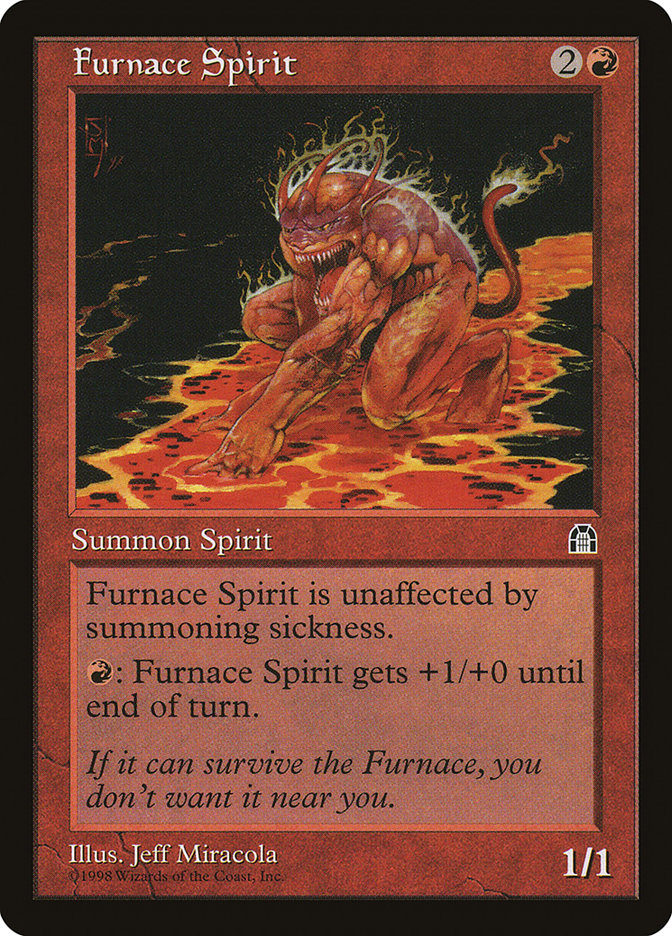 Furnace Spirit [Stronghold] MTG Single Magic: The Gathering | Red Claw Gaming