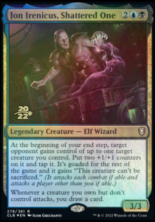 Jon Irenicus, Shattered One [Commander Legends: Battle for Baldur's Gate Prerelease Promos] MTG Single Magic: The Gathering | Red Claw Gaming