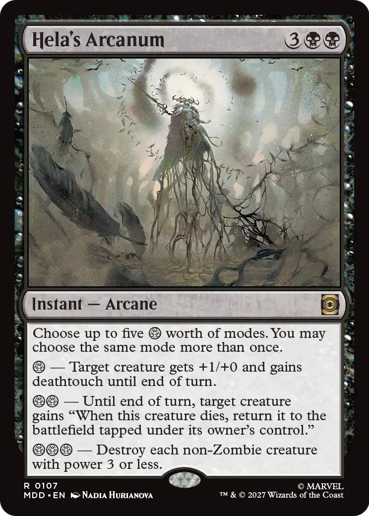 Hela's Arcanum [Marvel: Darkhold Destiny] | Red Claw Gaming