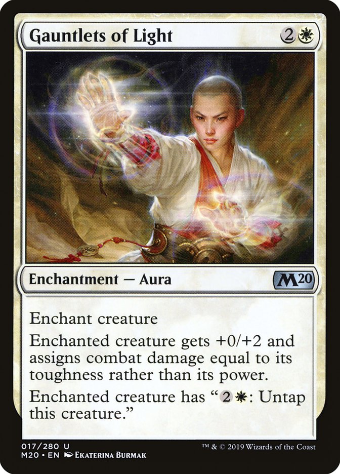 Gauntlets of Light [Core Set 2020] MTG Single Magic: The Gathering | Red Claw Gaming