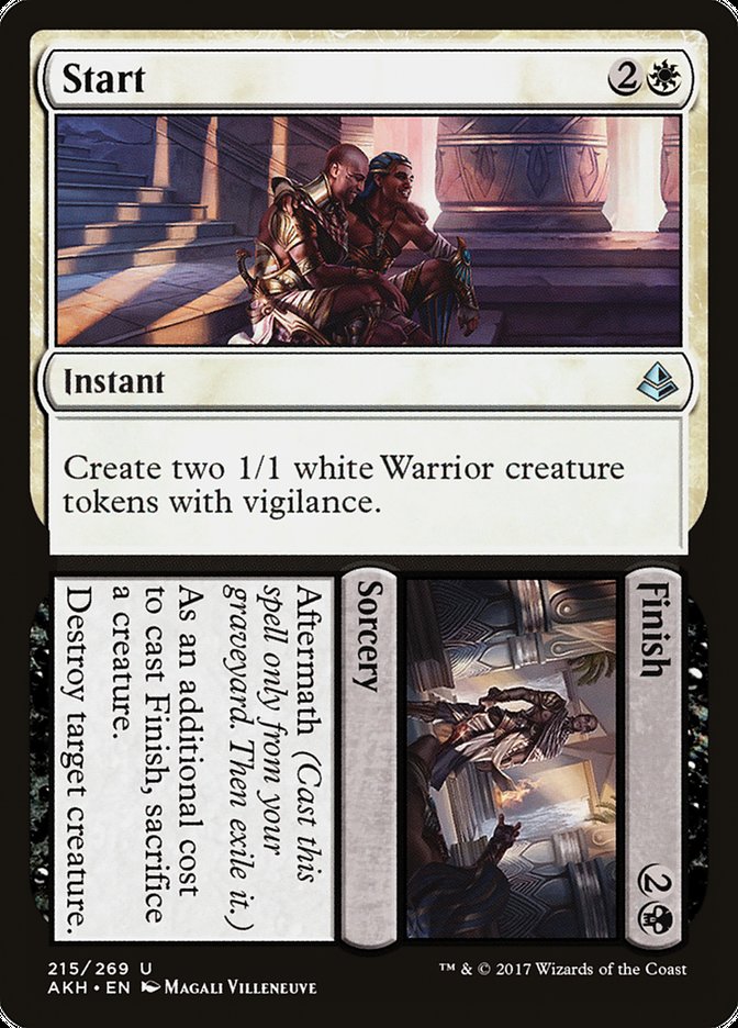 Start // Finish [Amonkhet] MTG Single Magic: The Gathering | Red Claw Gaming