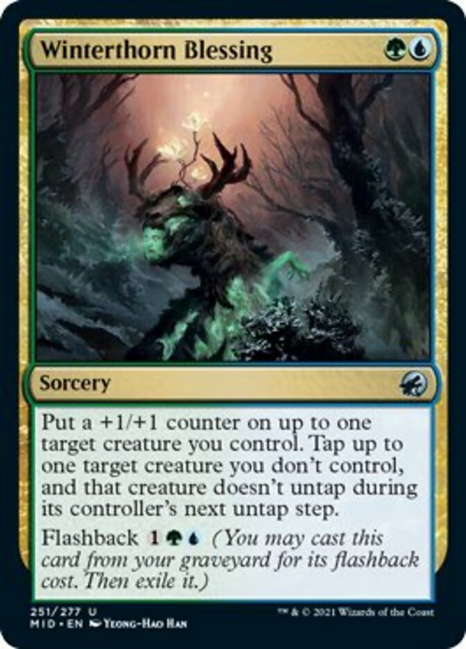 Winterthorn Blessing [Innistrad: Midnight Hunt] MTG Single Magic: The Gathering | Red Claw Gaming