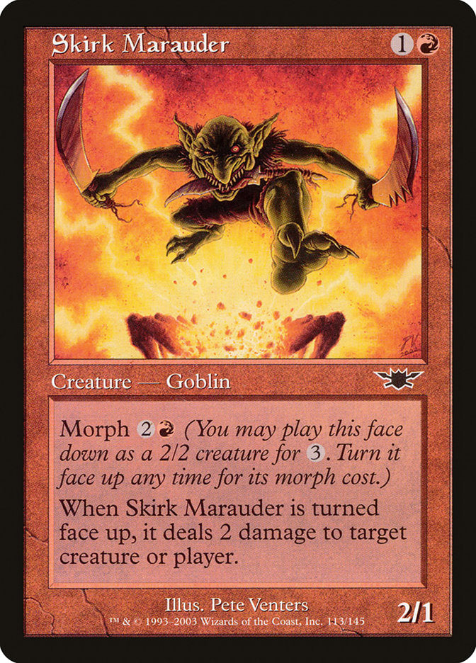 Skirk Marauder [Legions] MTG Single Magic: The Gathering | Red Claw Gaming