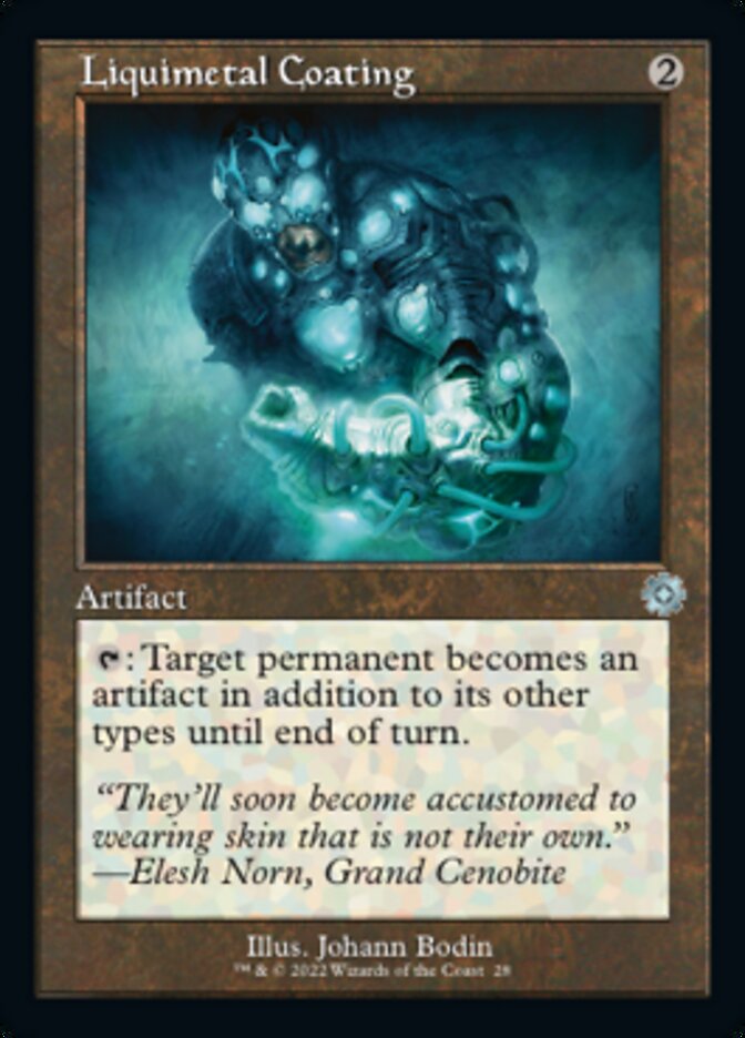 Liquimetal Coating (Retro) [The Brothers' War Retro Artifacts] MTG Single Magic: The Gathering | Red Claw Gaming