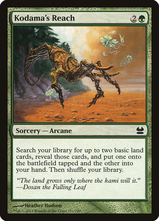 Kodama's Reach [Modern Masters] MTG Single Magic: The Gathering | Red Claw Gaming