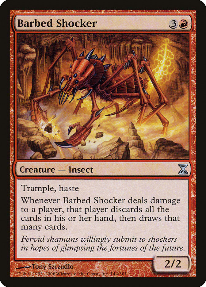 Barbed Shocker [Time Spiral] MTG Single Magic: The Gathering | Red Claw Gaming