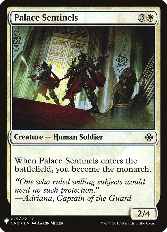 Palace Sentinels [Mystery Booster] MTG Single Magic: The Gathering    | Red Claw Gaming