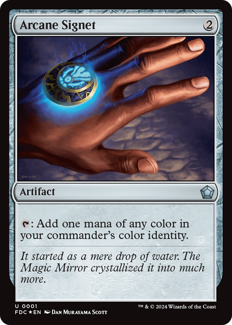 Arcane Signet [Foundations] MTG Single Magic: The Gathering | Red Claw Gaming