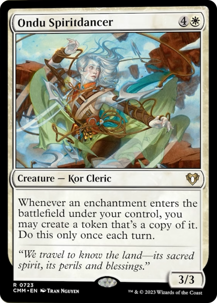 Ondu Spiritdancer [Commander Masters] MTG Single Magic: The Gathering | Red Claw Gaming